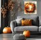 Halloween Pumpkin Diamond Painting Kits - 13.7x13.7 Inch (JK832-1)